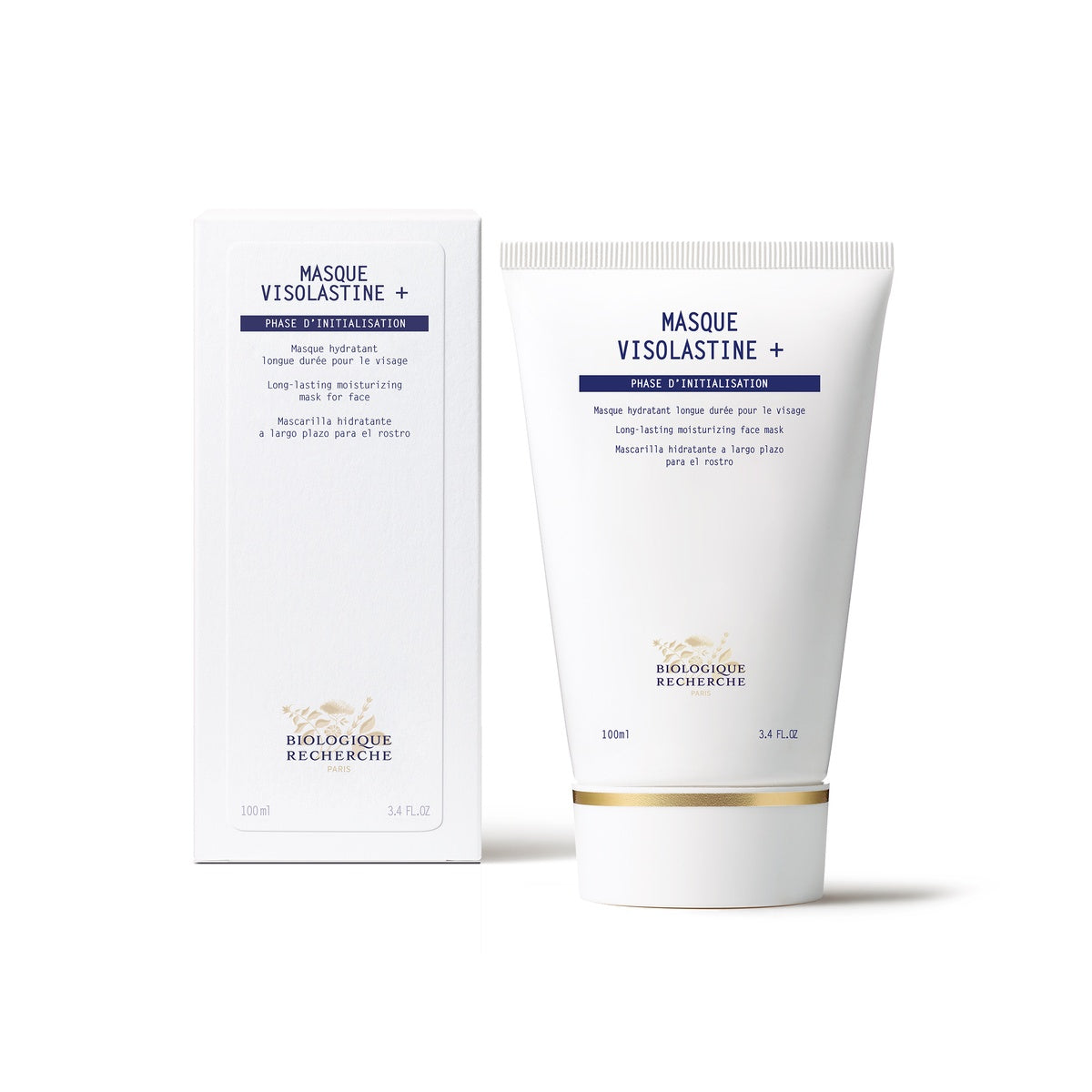 MASQUE VISOLASTINE 100ml – intenzívna hydratácia pre suchú a dehydrovanú pleť – Biologique Recherche