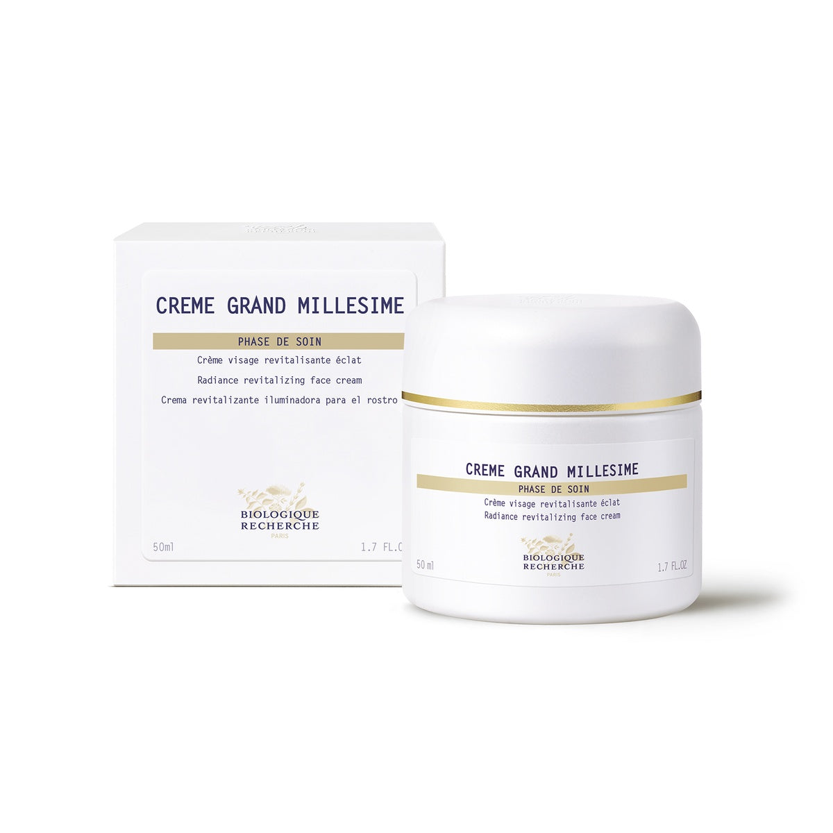 Creme Grand Millesime 50ml - rozjasňujúci krém na suchú pleť bez jasu – Biologique Recherche - Bratislava
