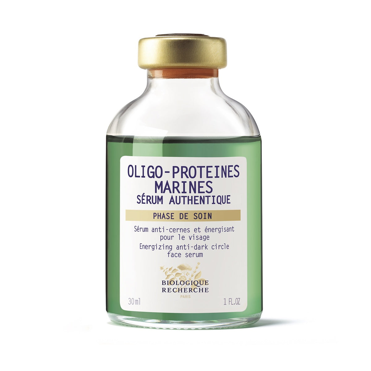 OLIGO-PROTEINES MARINES SERUM AUTHENTIQUE 30 ml 30ml – Oligo-Proteines Marines Serum Authentique – energizujúce sérum – Biologique Recherche