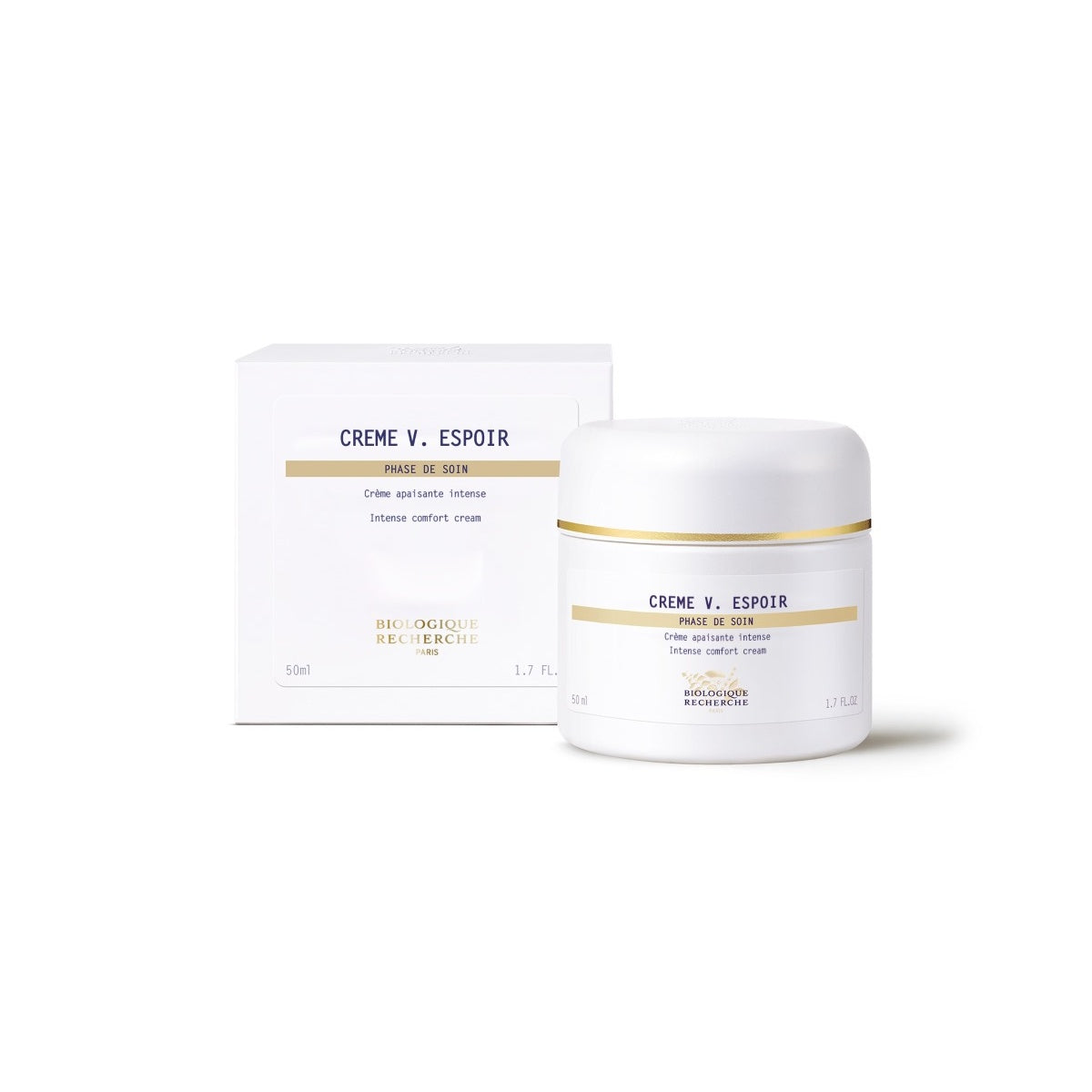 CREME V. ESPOIR 50 ml 50ml – Creme V.Espoir – upokojujúci krém na začervenanie a rozacea – Biologique Recherche - Bratislava