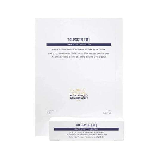 TOLESKIN M 1 unité – Toleskin M 1 Unité – upokojujúca maska pre citlivú, intolerantnú pleť a pleť s ekzémom – Biologique Recherche