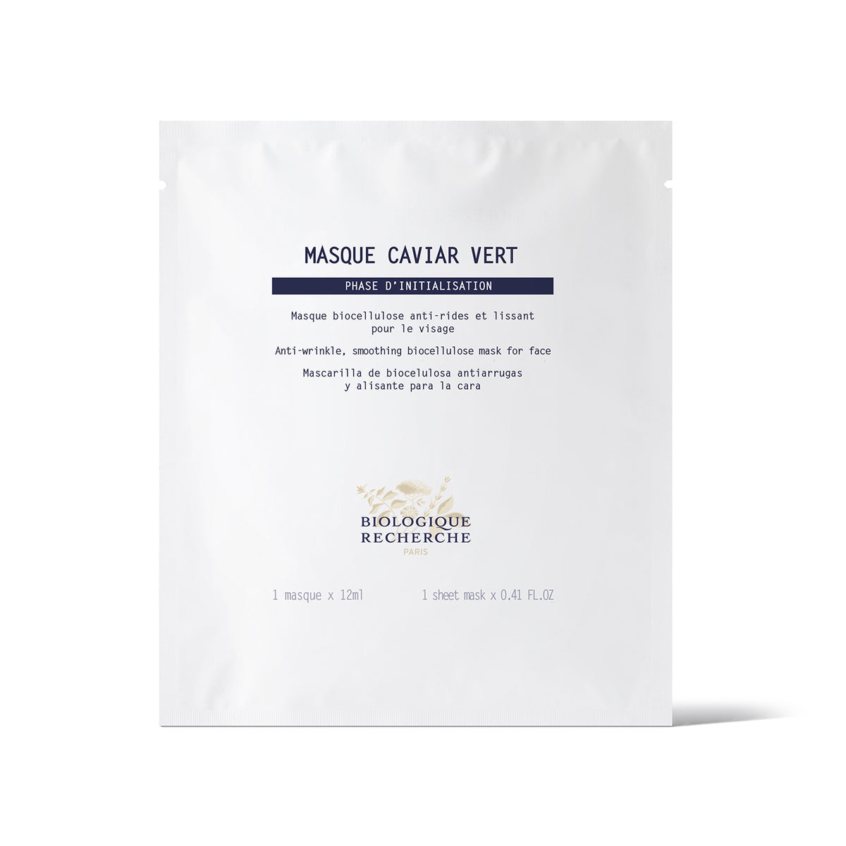 MASQUE CAVIAR VERT 1 unité 12ml – Masque Caviar Vert  – Anti-vrásková, spevňujúca a vyhladzujúca Maska – Biologique Recherche