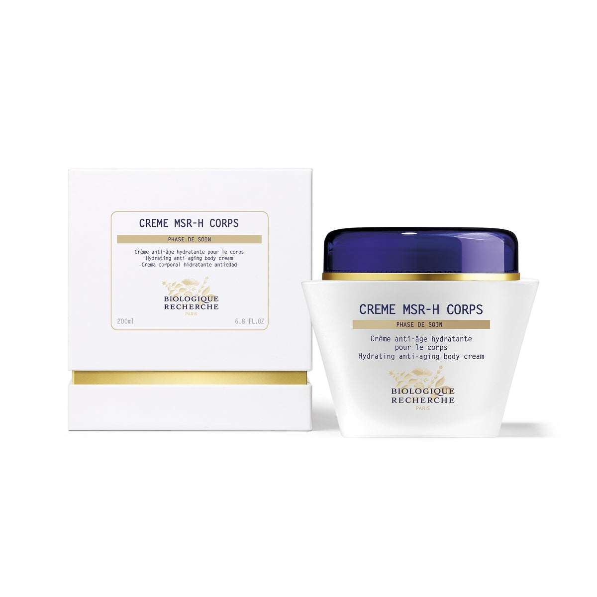 Creme_MSR-H_Corps_200ml - telový krém pre pokožku v peri-menopauze - Biologique Recherche Bratislava