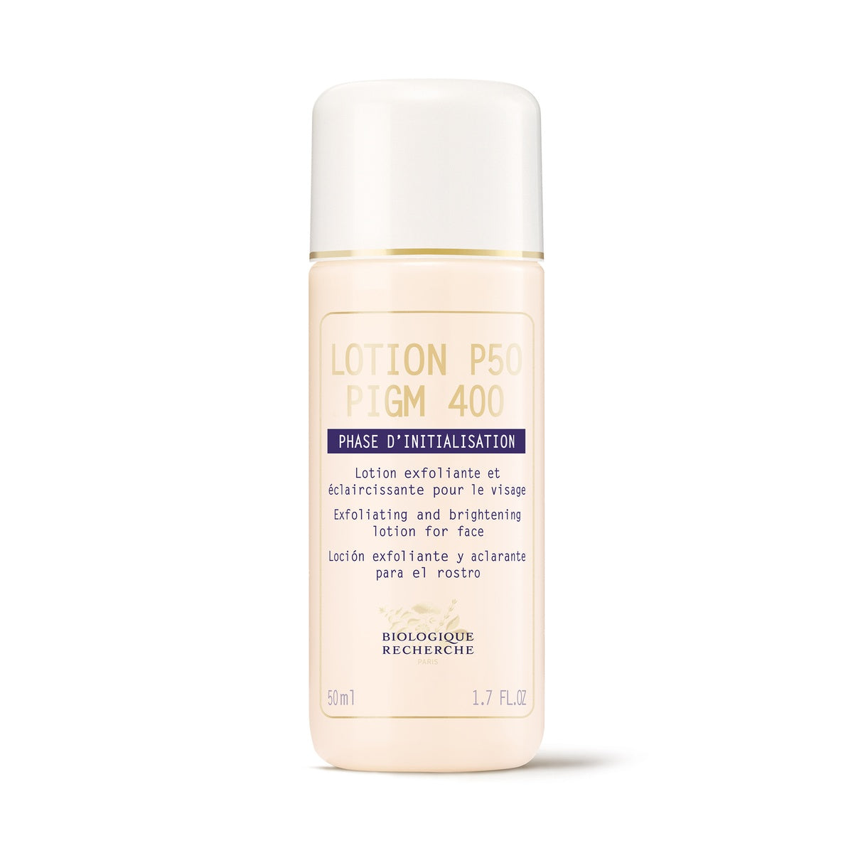 Lotion P50 PIGM400 50ml – Jemny exfoliant pre plet s pigmentaciami – Biologique Recherche