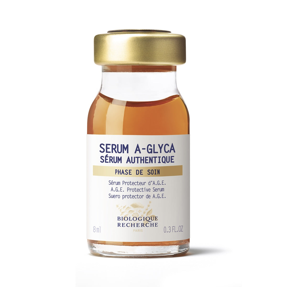 SERUM A-GLYCA SERUM AUTHENTIQUE 8ml 8ml – Serum A-Glyca Serum Authentique – anti-glykačné a anti-vráskové sérum – Biologique Recherche
