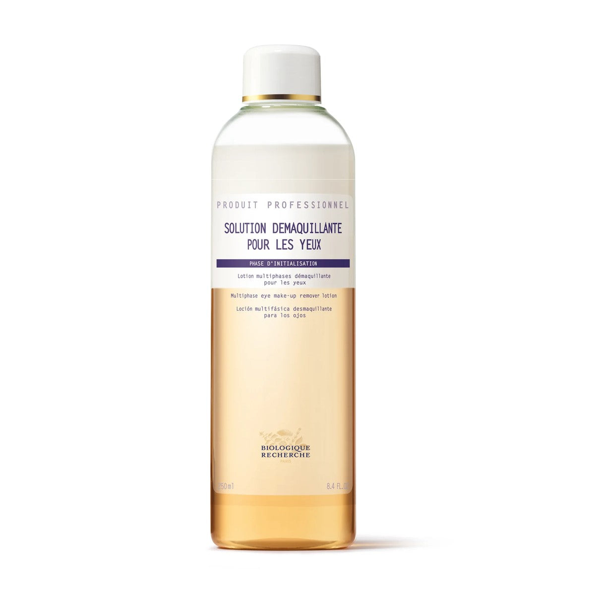 Dvojfázový odličovač očného okolia 250ml – Solution Demaquillante Pour Les Yeux – odličovač očného okolia – Biologique Recherche